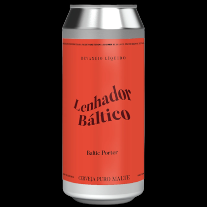 Cerveja Devaneio do Velhaco Lenhador Báltico Porter Lata 473ml