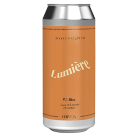 Cerveja Devaneio do Velhaco Lumiere Witbier Lata 473ml