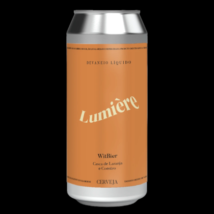 Cerveja Devaneio do Velhaco Lumiere Witbier Lata 473ml