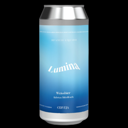 Cerveja Devaneio do Velhaco Lumina Weissbier Lata 473ml