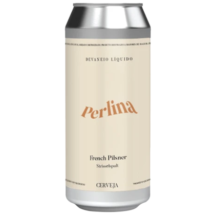 Cerveja Devaneio do Velhaco Perlina French Pils Lata 473ml Imagem de Cerveja Devaneio do Velhaco Perlina French Pils Lata 473ml