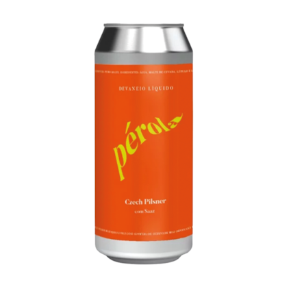 Cerveja Devaneio do Velhaco Pérola Czech Pilsner Lata 473ml Imagem de Cerveja Devaneio do Velhaco Pérola Czech Pilsner Lata 473ml