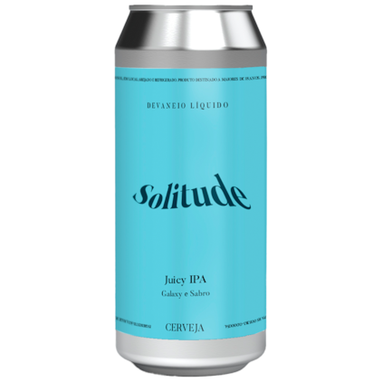 Cerveja Devaneio do Velhaco Solitude Juicy IPA Lata 473ml Imagem de Cerveja Devaneio do Velhaco Solitude Juicy IPA Lata 473ml