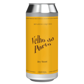 Cerveja Devaneio do Velhaco Velho do Porto Dry Stout Lata 473ml