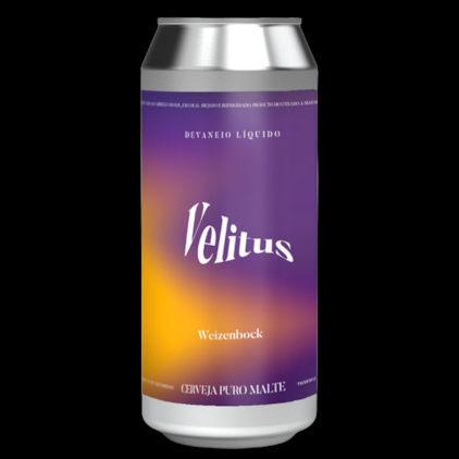 Cerveja Devaneio do Velhaco Velitus Weizenbock Lata 473ml