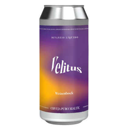 Cerveja Devaneio do Velhaco Velitus Weizenbock Lata 473ml Imagem de Cerveja Devaneio do Velhaco Velitus Weizenbock Lata 473ml