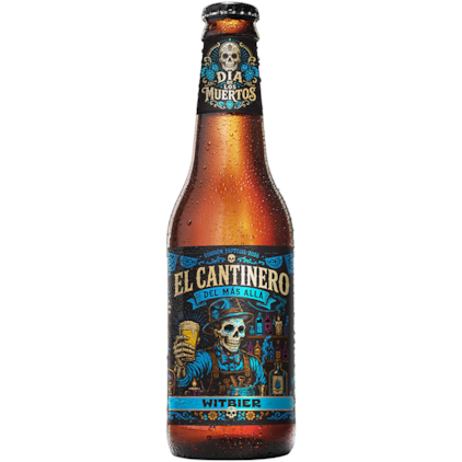 Cerveja Dia de Los Muertos El Cantineiro Del Más Alla Witbier Garrafa 355ml Imagem de Cerveja Dia de Los Muertos El Cantineiro Del Más Alla Witbier Garrafa 355ml