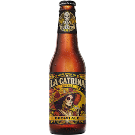 Cerveja Dia de Los Muertos La Catrina Imperial Brown Ale Garrafa 355ml