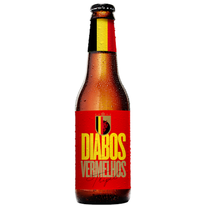 Cerveja Diabos Vermelhos Tripel Garrafa 355ml Imagem de Cerveja Diabos Vermelhos Tripel Garrafa 355ml