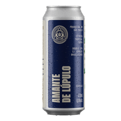Cerveja Dogma Amante de Lúpulo Double IPA Lata 473ml Imagem de Cerveja Dogma Amante de Lúpulo Double IPA Lata 473ml