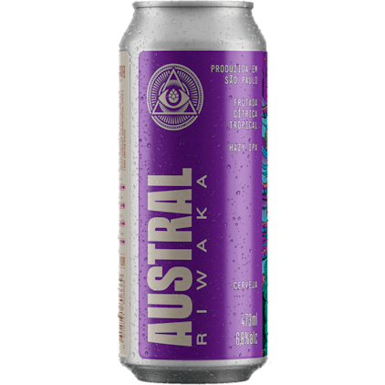 Cerveja Dogma Austral Riwaka Hazy IPA Lata 473ml Imagem de Cerveja Dogma Austral Riwaka Hazy IPA Lata 473ml