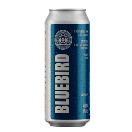 Cerveja Dogma Bluebird Hazy IPA Lata 473ml Imagem de Cerveja Dogma Bluebird Hazy IPA Lata 473ml