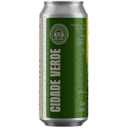 Cerveja Dogma Cidade Verde Hazy IPA Lata 473ml Imagem de Cerveja Dogma Cidade Verde Hazy IPA Lata 473ml