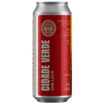 Cerveja Dogma Cidade Verde One Love Hazy IPA Lata 473ml Imagem de Cerveja Dogma Cidade Verde One Love Hazy IPA Lata 473ml