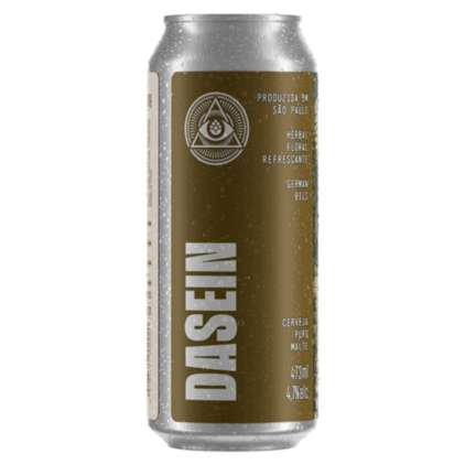 Cerveja Dogma Dasein German Pils Lata 473ml Imagem de Cerveja Dogma Dasein German Pils Lata 473ml