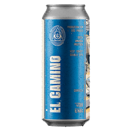 Cerveja Dogma El Camino West Coast Double IPA Lata 473ml Imagem de Cerveja Dogma El Camino West Coast Double IPA Lata 473ml
