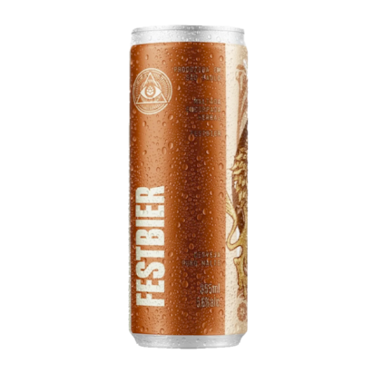 Cerveja Dogma Festbier Oktoberfest Lata 355ml Imagem de Cerveja Dogma Festbier Oktoberfest Lata 355ml
