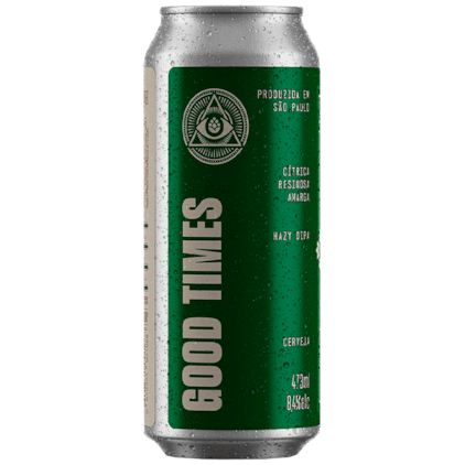 Cerveja Dogma Good Times Hazy Dipa Lata 473ml Imagem de Cerveja Dogma Good Times Hazy Dipa Lata 473ml