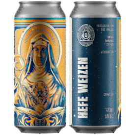 Cerveja Dogma Hefe Weizen Lata 473ml (Pré-Venda)