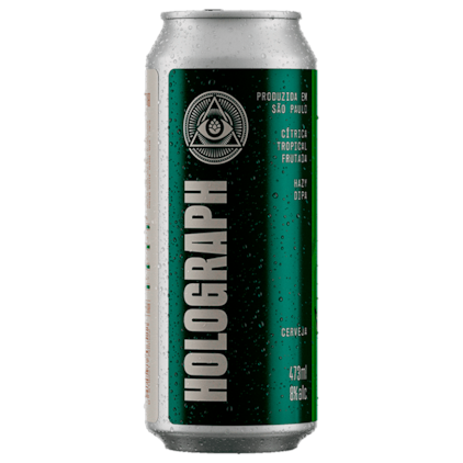 Cerveja Dogma Holograph Hazy DIPA Lata 473ml Imagem de Cerveja Dogma Holograph Hazy DIPA Lata 473ml