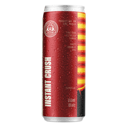 Cerveja Dogma Instant Crush Hazy IPA Lata 355ml Imagem de Cerveja Dogma Instant Crush Hazy IPA Lata 355ml