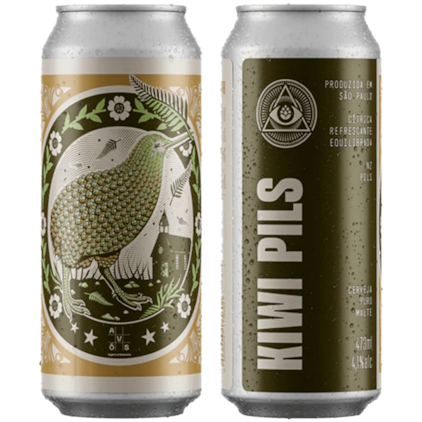 Cerveja Dogma Kiwi NZ Pils Lata 473ml Imagem de Cerveja Dogma Kiwi NZ Pils Lata 473ml