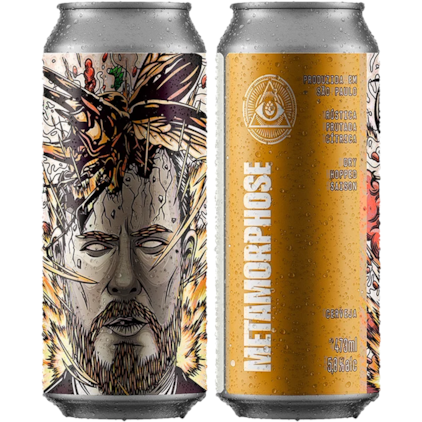 Cerveja Dogma Metamorphose Dry-Hopped Saison Lata 473ml Imagem de Cerveja Dogma Metamorphose Dry-Hopped Saison Lata 473ml
