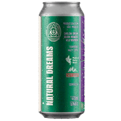 Cerveja Dogma Natural Dreams Hazy IPA Lata 473ml Imagem de Cerveja Dogma Natural Dreams Hazy IPA Lata 473ml