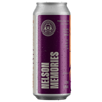 Cerveja Dogma Nelson Memories West Coast IPA Lata 473ml Imagem de Cerveja Dogma Nelson Memories West Coast IPA Lata 473ml