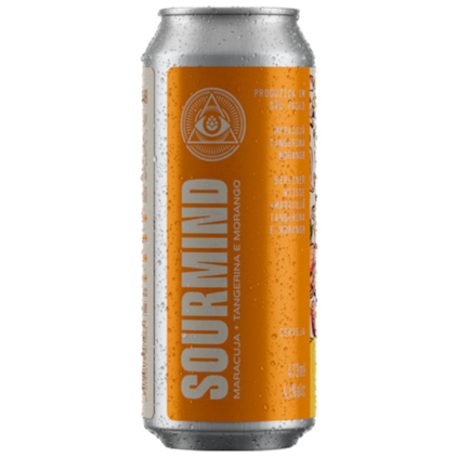 Cerveja Dogma Sourmind Maracujá Tangerina e Morango Lata 473ml Imagem de Cerveja Dogma Sourmind Maracujá Tangerina e Morango Lata 473ml