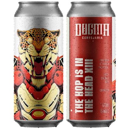 Imagem de Cerveja Dogma The Hop Is In The Head XIII Hazy Double IPA Lata 473ML (Pré- Venda)