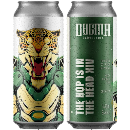 Cerveja Dogma The Hop Is In The Head XIV Hazy Double IPA Lata 473ML (Pré- Venda) Imagem de Cerveja Dogma The Hop Is In The Head XIV Hazy Double IPA Lata 473ML (Pré- Venda)