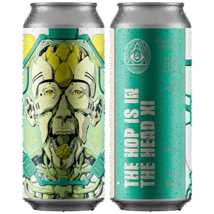 Imagem de Cerveja Dogma The Hops In The Head XI Hazy Double IPA Lata 473ml
