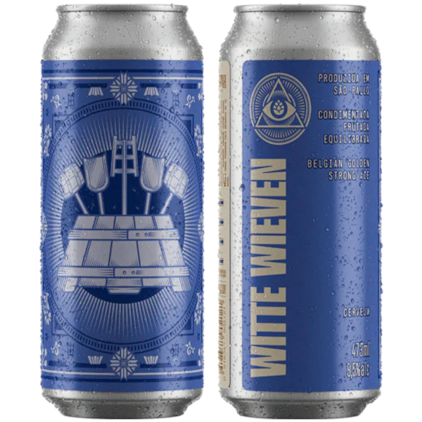 Imagem de Cerveja Dogma Witte Wieven Belgian Golden Strong Ale Lata 473ml