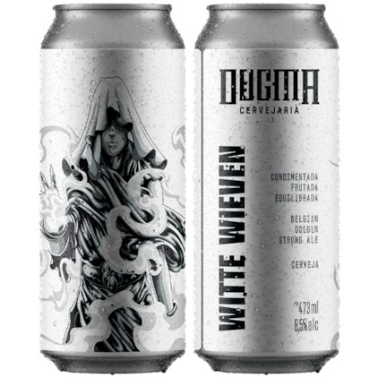 Cerveja Dogma Witte Wieven Belgian Golden Strong Ale Lata 473ml (Pré- Venda) Imagem de Cerveja Dogma Witte Wieven Belgian Golden Strong Ale Lata 473ml (Pré- Venda)