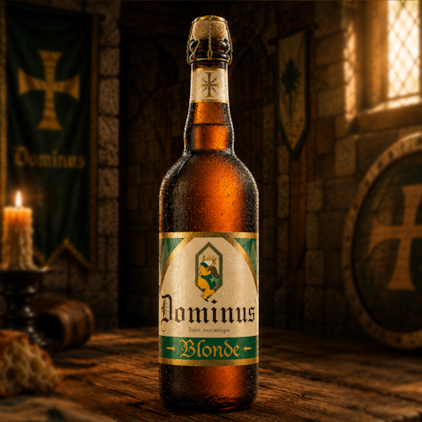 Cerveja Dominus Blonde Garrafa 750ml Imagem de Cerveja Dominus Blonde Garrafa 750ml