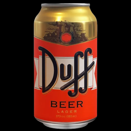 Cerveja Duff Beer Lager Lata 330ml