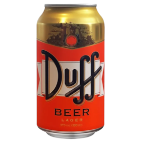 Cerveja Duff Beer Lager Lata 330ml