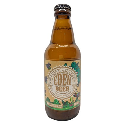 Cerveja Eden Beer Witbier Garrafa 300ml
