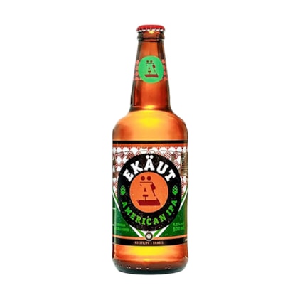 Cerveja Ekaut American IPA Garrafa 500ml Imagem de Cerveja Ekaut American IPA Garrafa 500ml