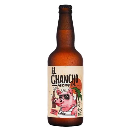 Cerveja Ekaut El Chancho Session IPA Garrafa 500ml