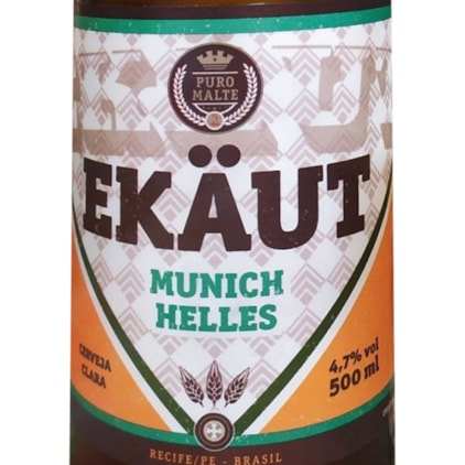 Cerveja Ekaut Munich Helles Garrafa 500ml Imagem de Cerveja Ekaut Munich Helles Garrafa 500ml