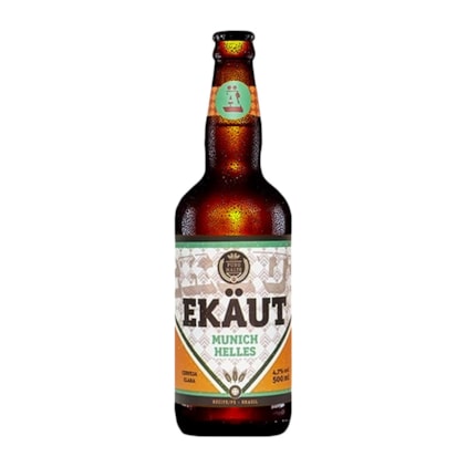 Cerveja Ekaut Munich Helles Garrafa 500ml Imagem de Cerveja Ekaut Munich Helles Garrafa 500ml