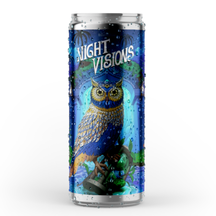 Cerveja Equilibrew Night Visions Juicy IPA Lata 473ml Imagem de Cerveja Equilibrew Night Visions Juicy IPA Lata 473ml