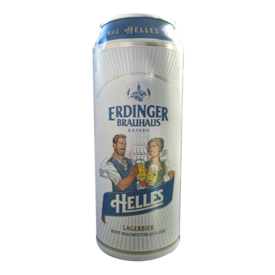 Cerveja Erdinger Helles Lager Lata 500ml