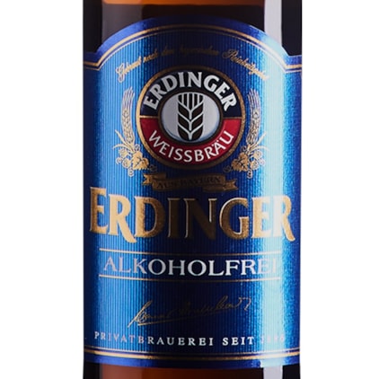 Cerveja Erdinger Sem Álcool Garrafa 330ml Imagem de Cerveja Erdinger Sem Álcool Garrafa 330ml