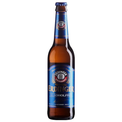 Cerveja Erdinger Sem Álcool Garrafa 330ml Imagem de Cerveja Erdinger Sem Álcool Garrafa 330ml