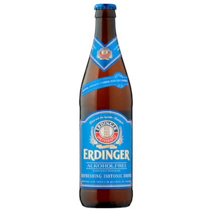 Cerveja Erdinger Weissbier Alkoholfrei Garrafa 500ml Imagem de Cerveja Erdinger Weissbier Alkoholfrei Garrafa 500ml
