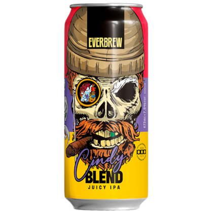 Cerveja Everbrew Cindy Blend Juicy IPA Lata 473ml Imagem de Cerveja Everbrew Cindy Blend Juicy IPA Lata 473ml
