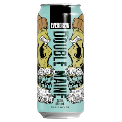 Cerveja Everbrew Double Maine Double Juicy IPA Lata 473ml Imagem de Cerveja Everbrew Double Maine Double Juicy IPA Lata 473ml